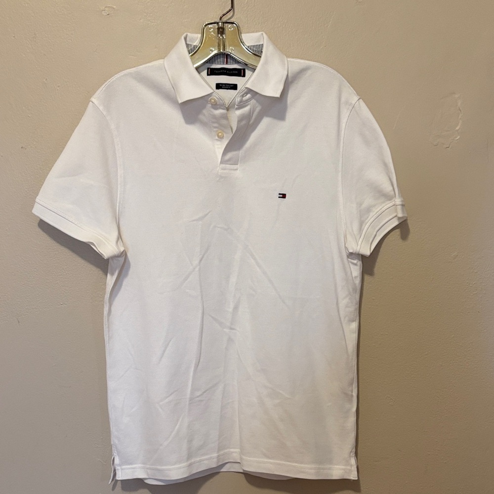 Tommy Hilfiger Crisp White Polo Shirt